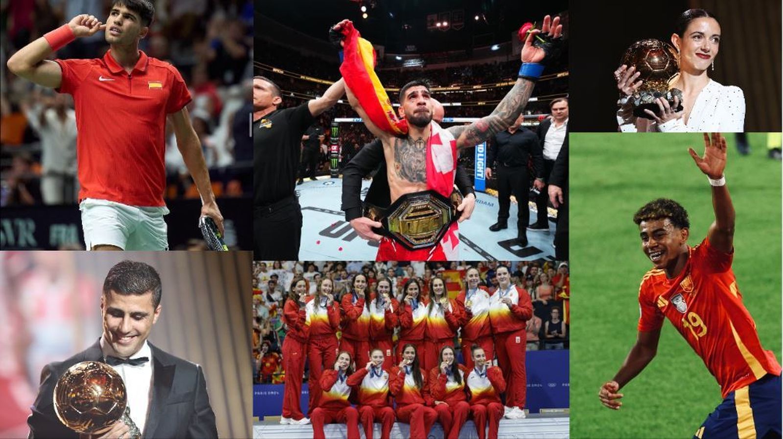 Estrellas del deporte español en 2024