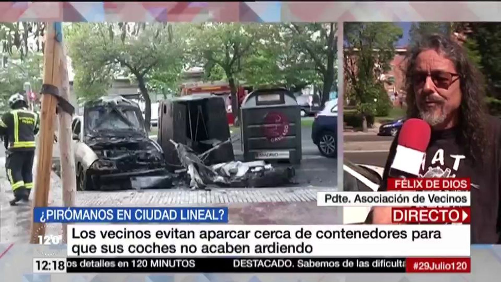 Los vecinos de Ciudad Lineal temen aparcar cerca de contenedores