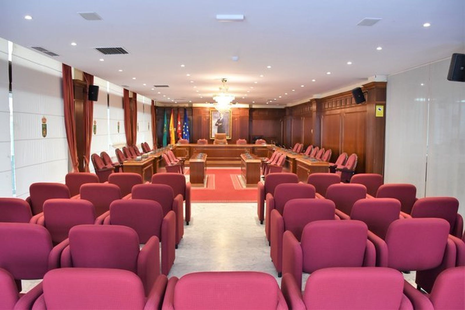 Salón de pleno de Villaviciosa de Odón
