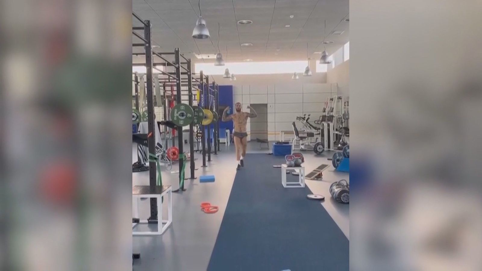 Sergio Ramos reta a McGregor tras presumir de músculos