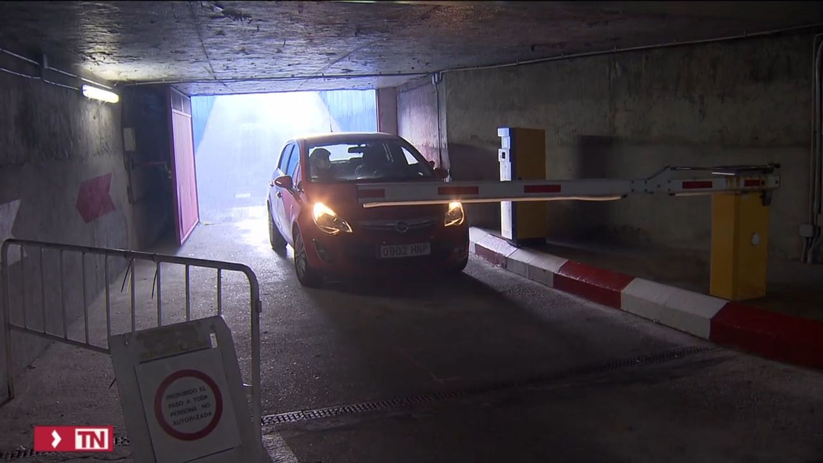 Parking disuasorio en Ciudad Universitaria
