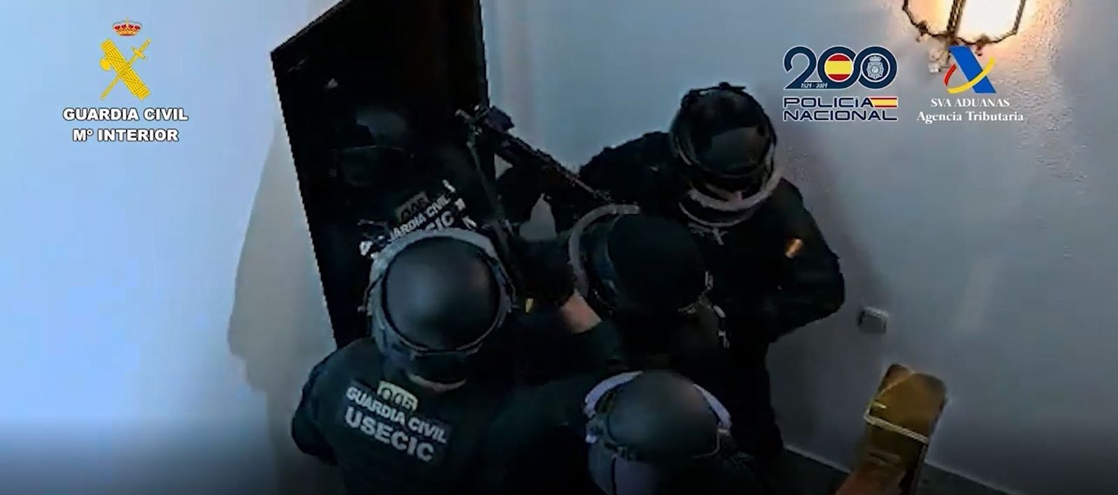 Asalto de la Guardia Civil relacionado con la introducción de drogas por el aeropuerto de Barajas