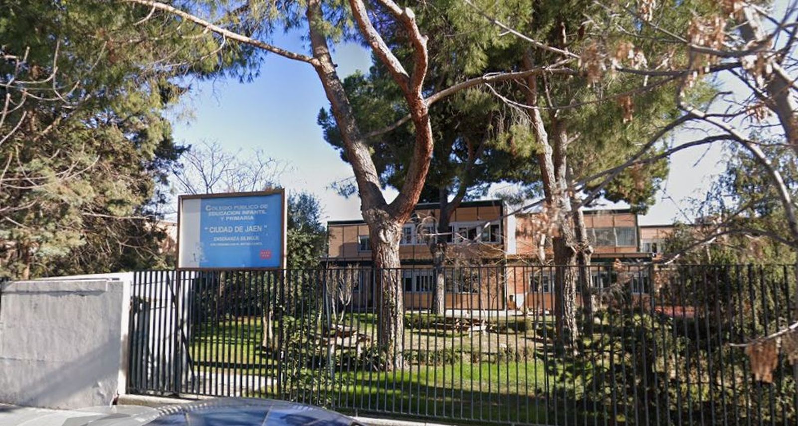 Colegio Público Ciudad de Jaén, en el distrito de Usera