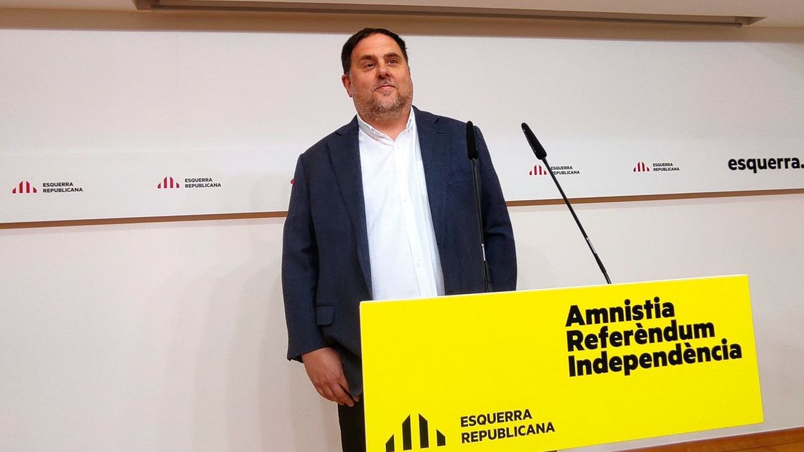 Oriol Junqueras ironiza sobre 'Pegasus': "Nos espían mucho, pero urnas no pillaron ni una"