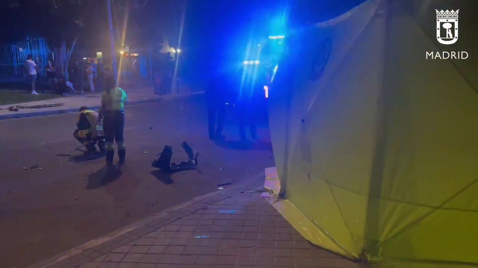 Muere un chico de 26 años en un atropello intencionado en Villa de Vallecas