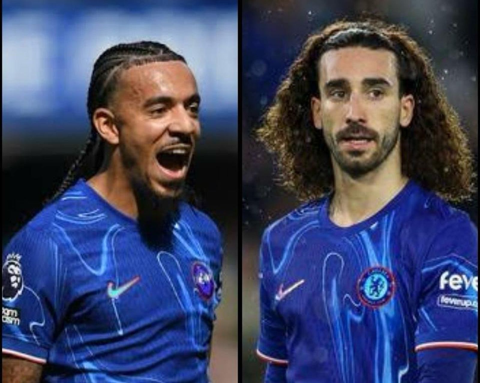 Malo Gusto y Marc Cucurella