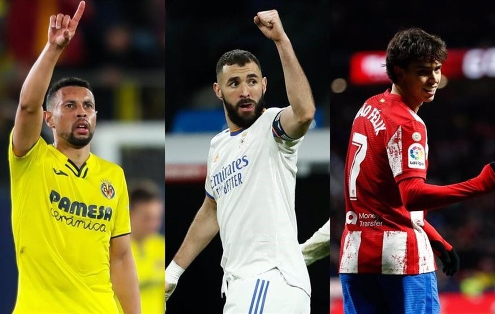 Danjuma, Benzema y Joao Félix