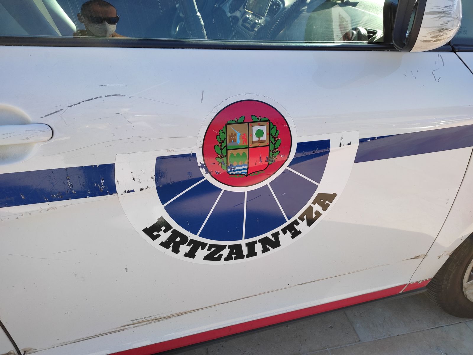 Coche patrulla de la Ertzaintza