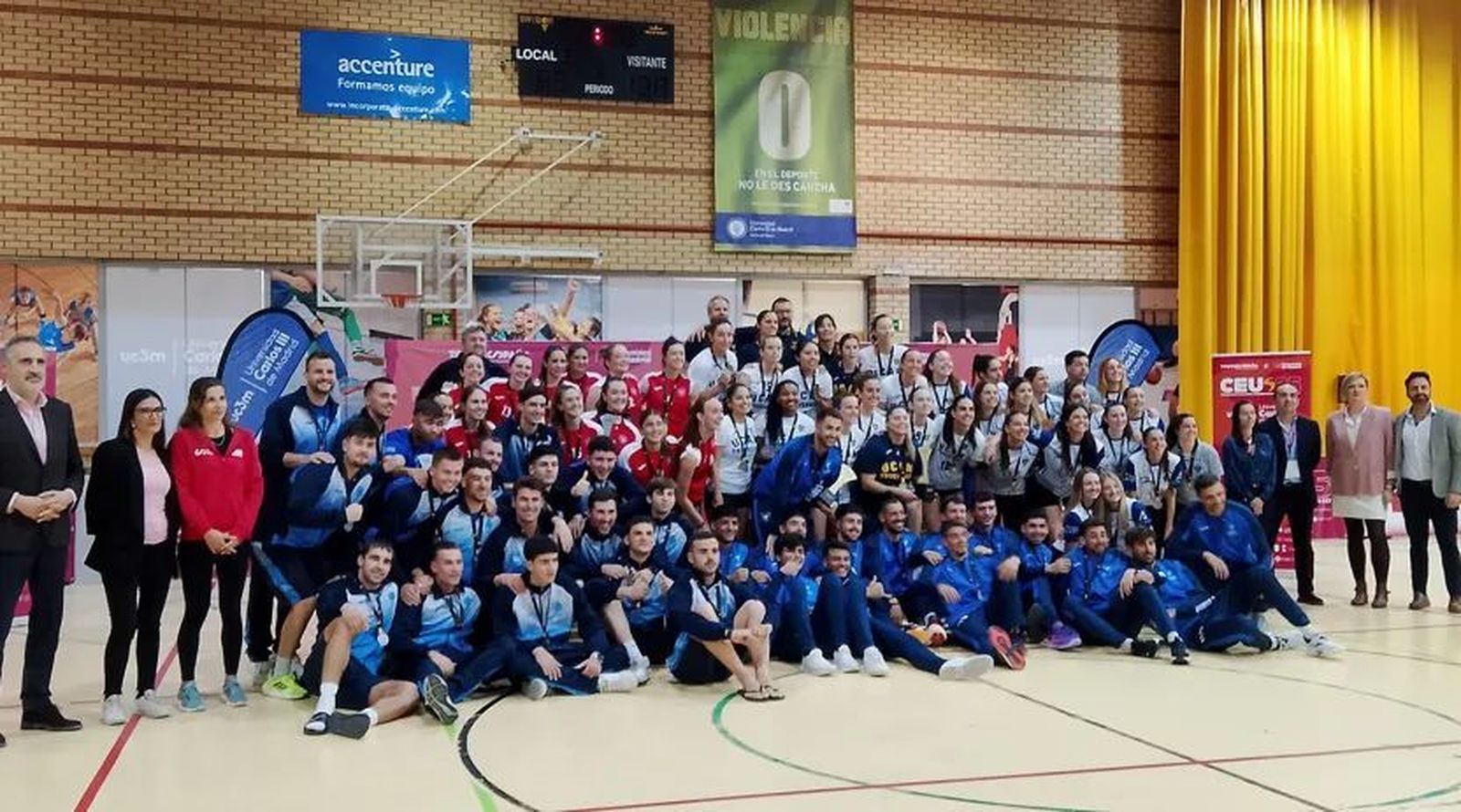 equipo femenino de la Universidad Complutense