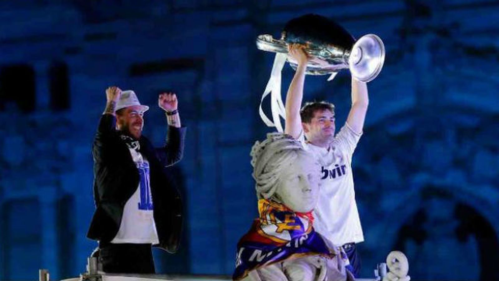 Casillas, en Cibeles