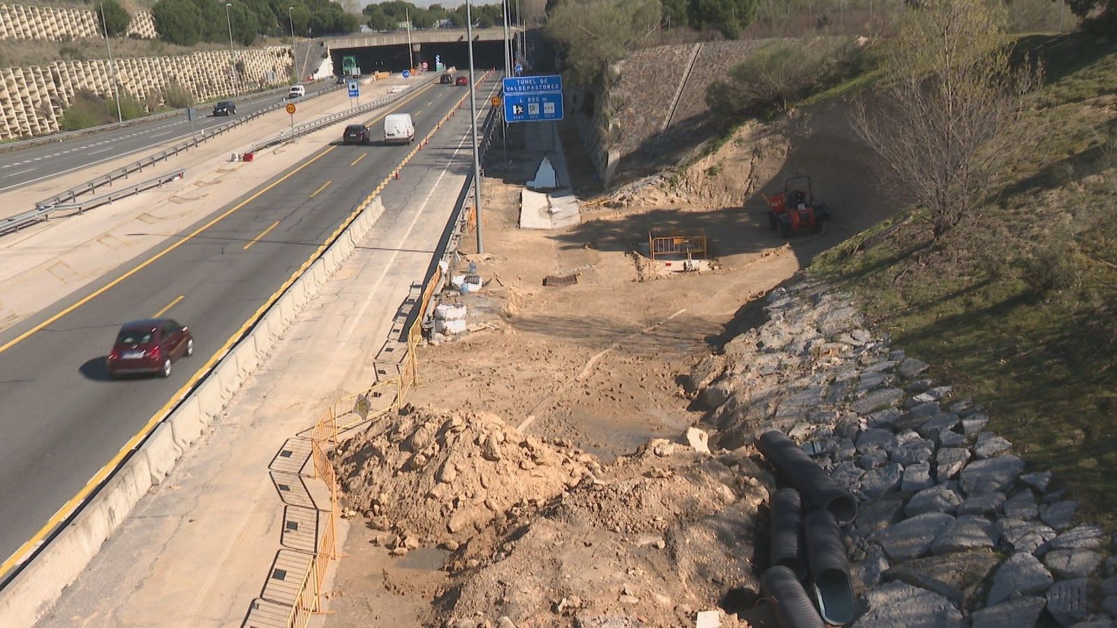 Boadilla del Monte solicita un tercer carril en el túnel de la M-50 para evitar accidentes de tráfico