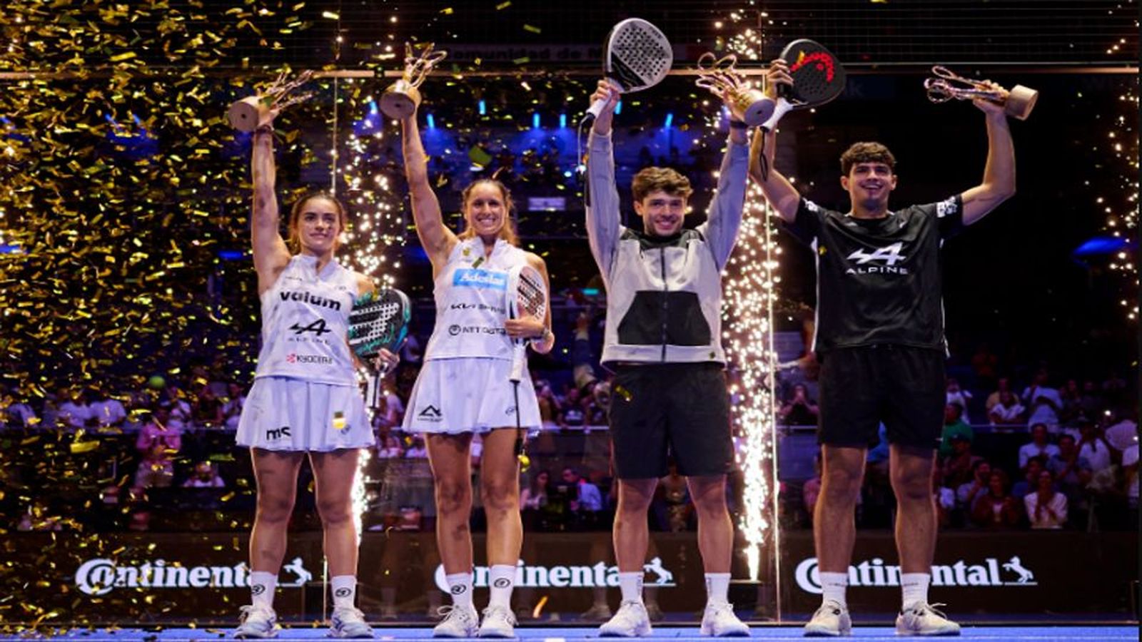 Coello-Tapia y Triay-Fernandez, campeones del Madrid Premier Pádel