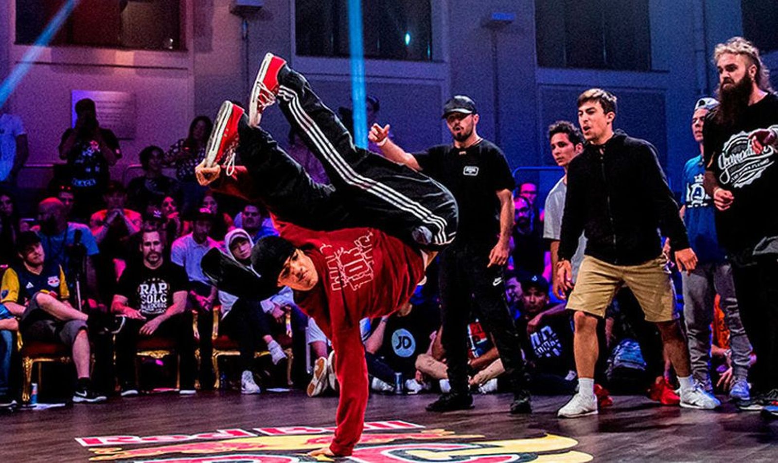 Competición de 'breaking dance'