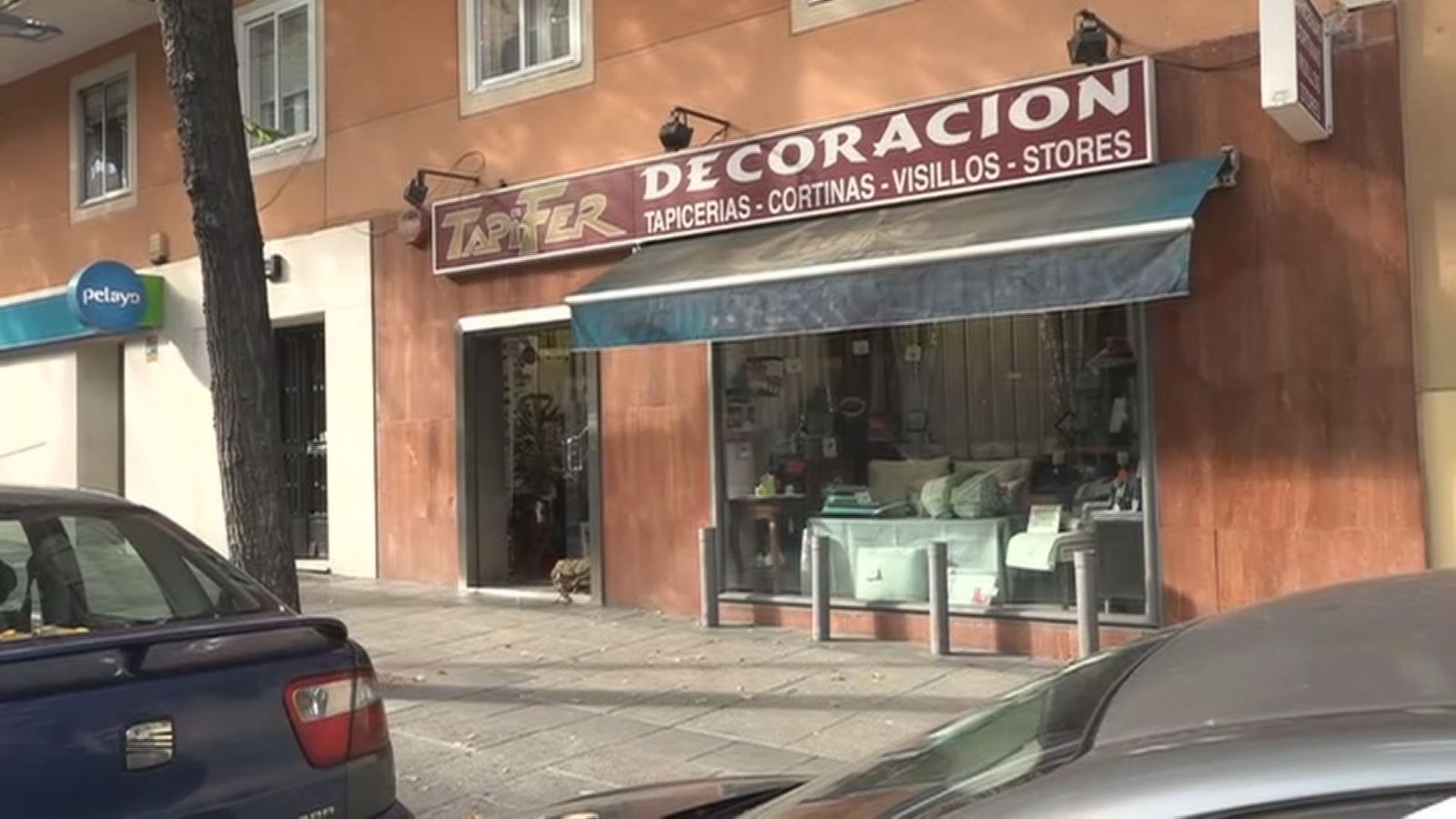 Tapicería del Paseo de Extremadura, lugar del crimen