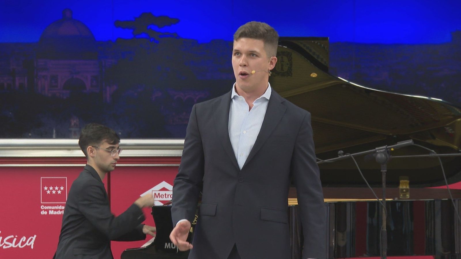 Un recital de música clásica en pleno metro de Madrid para celebrar el 'Día Europeo de la Música'