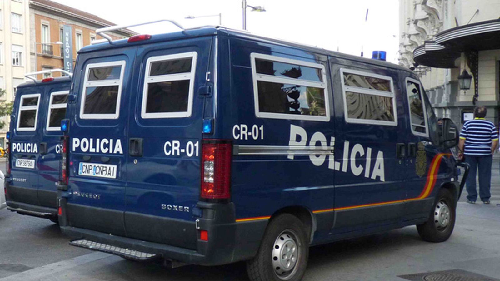 Furgones policiales