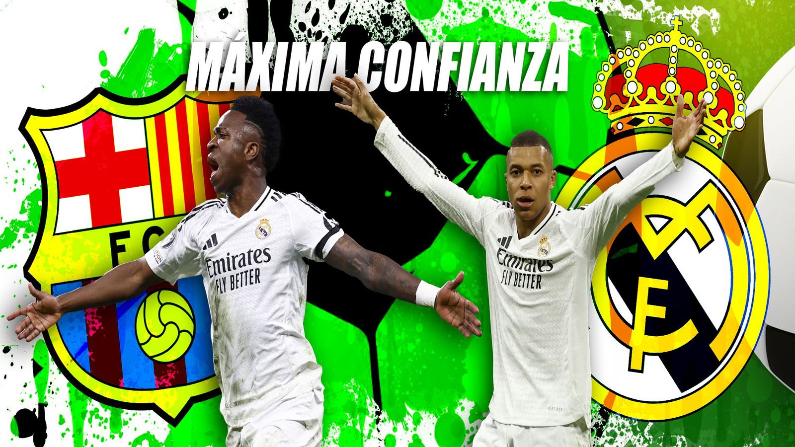 Vinicius y Mbappé