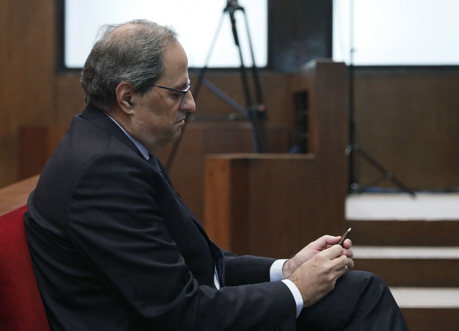 Torra admite que no cumplió la orden de la JEC: "Sí, la desobedecí"