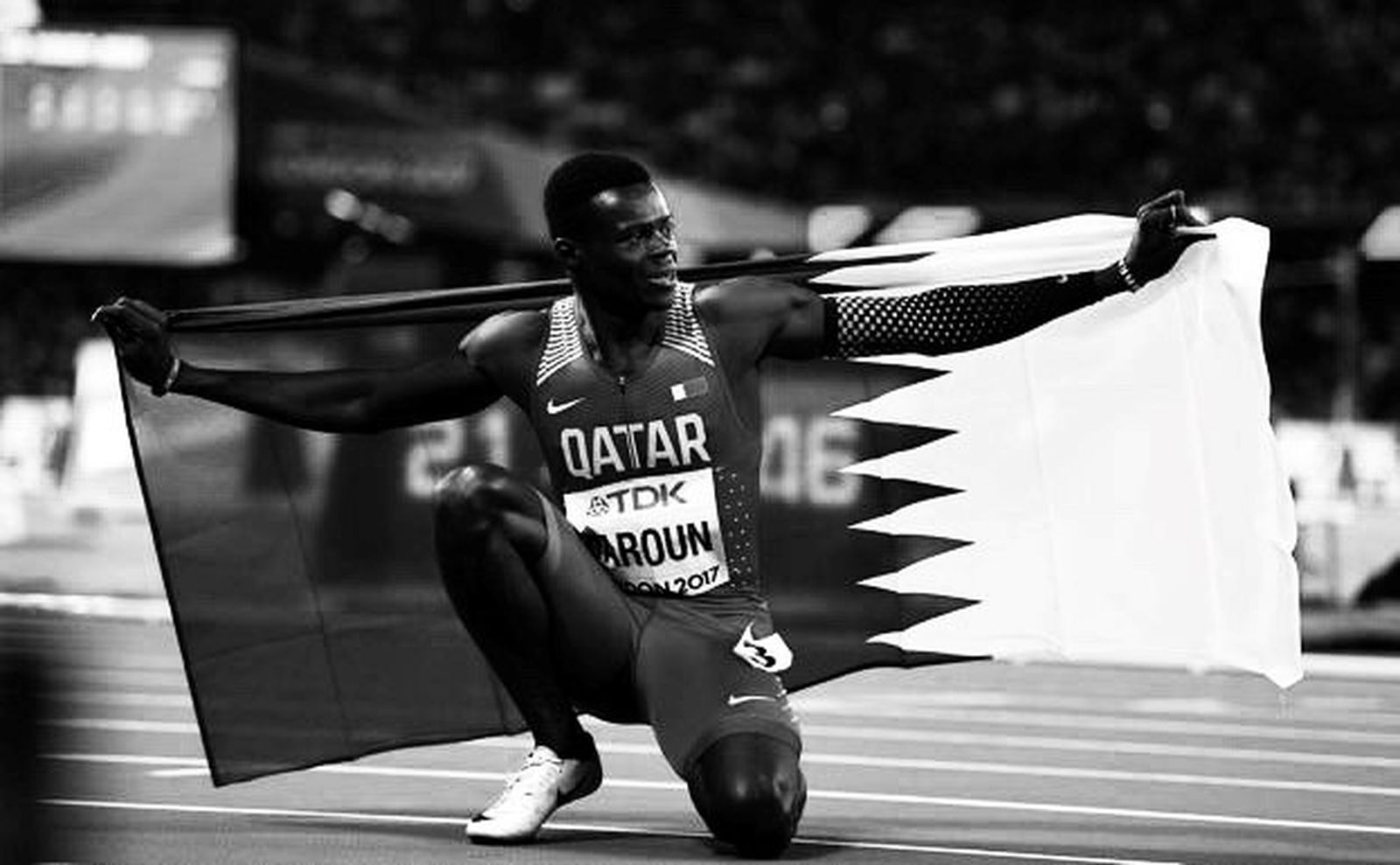 El esprínter catarí, Abdalelah Haroun, medalla de bronce en 400 metros en los Mundiales de atletismo de 2017, murió el 2de junio a los 24 años de edad en un accidente de tráfico.