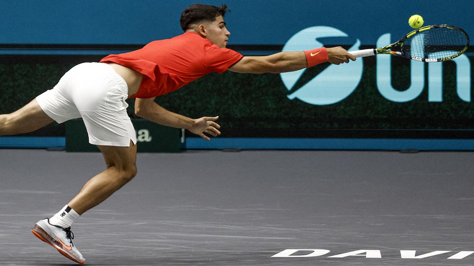 Alcaraz, en la Copa Davis