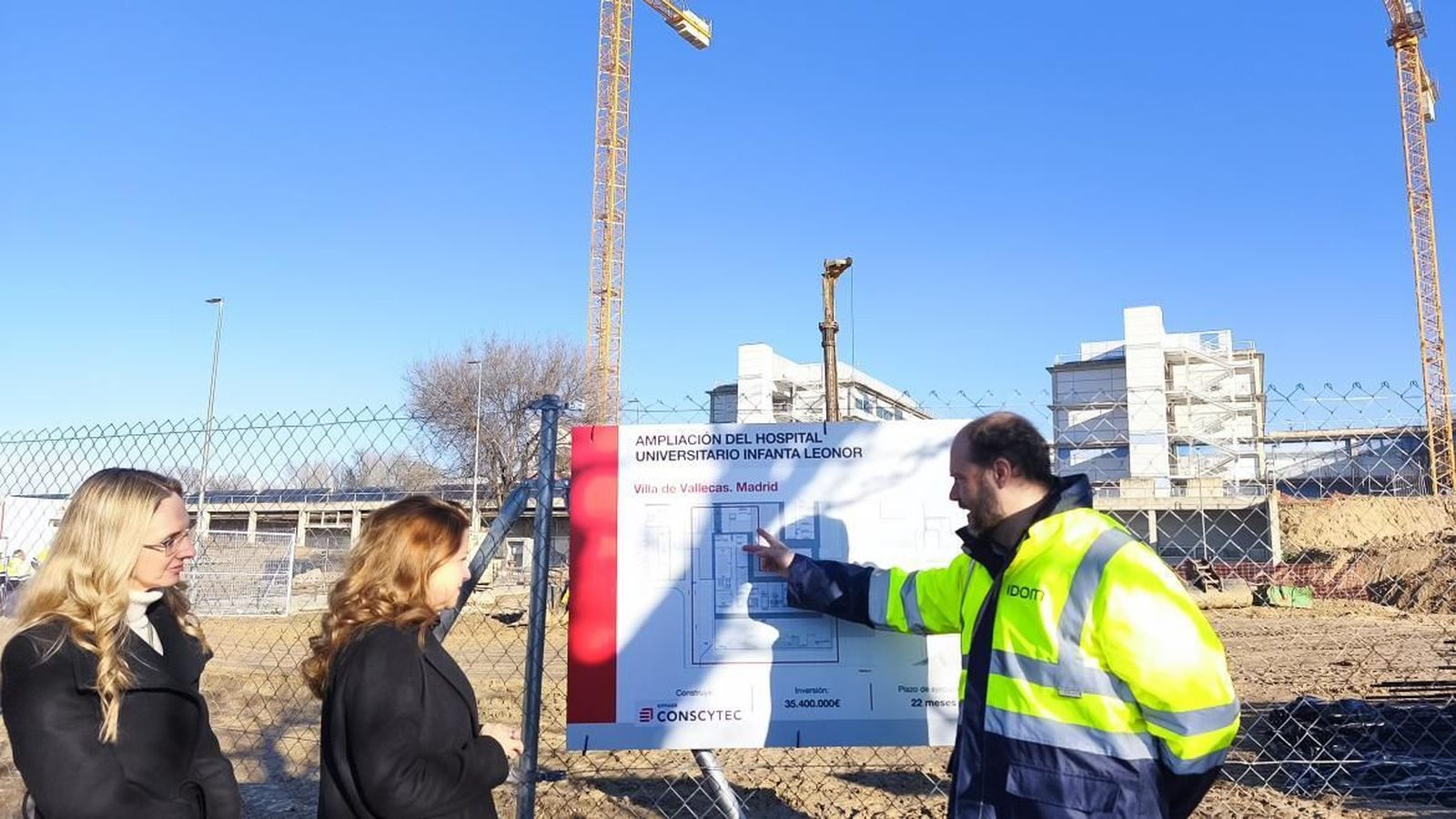 Nuevo pabellón docente y almacenes para el Hospital Infanta Leonor de Vallecas