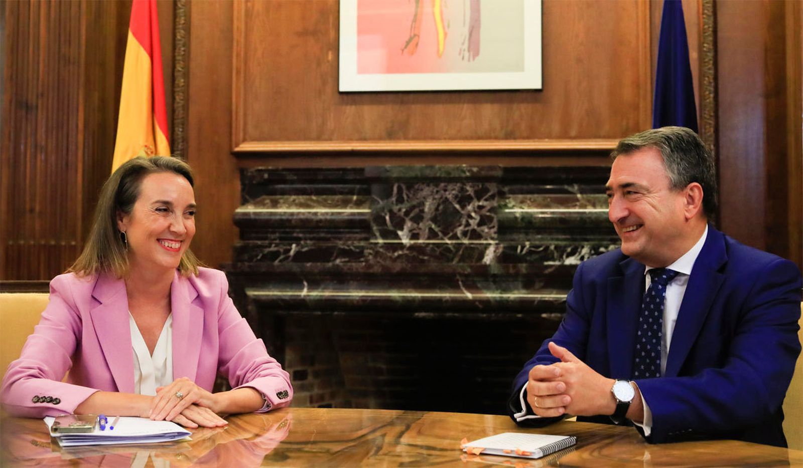 El PNV reitera a Gamarra que "no hay margen" para apoyar  a Feijóo