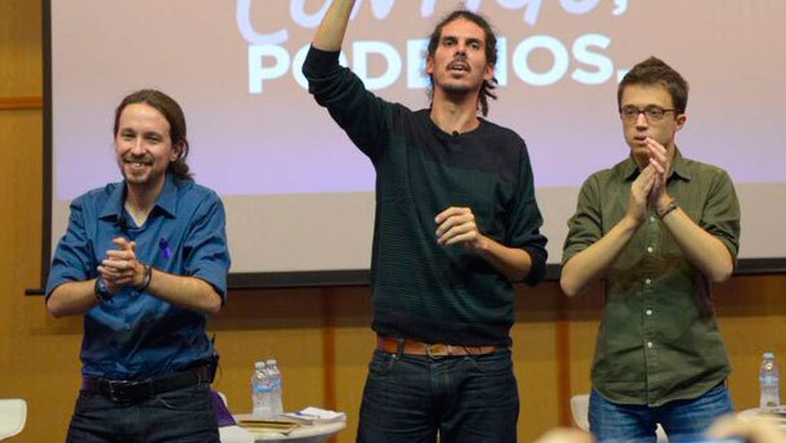 Pablo Iglesias e Íñigo Errejón