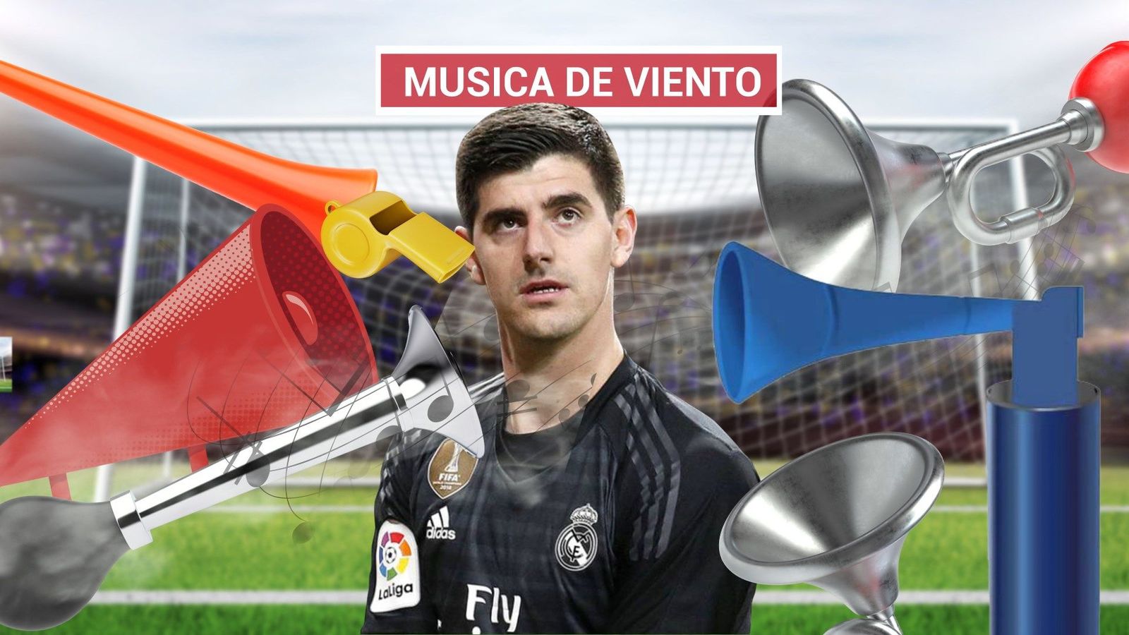 Courtois será protagonista, a su pesar, en el derbi