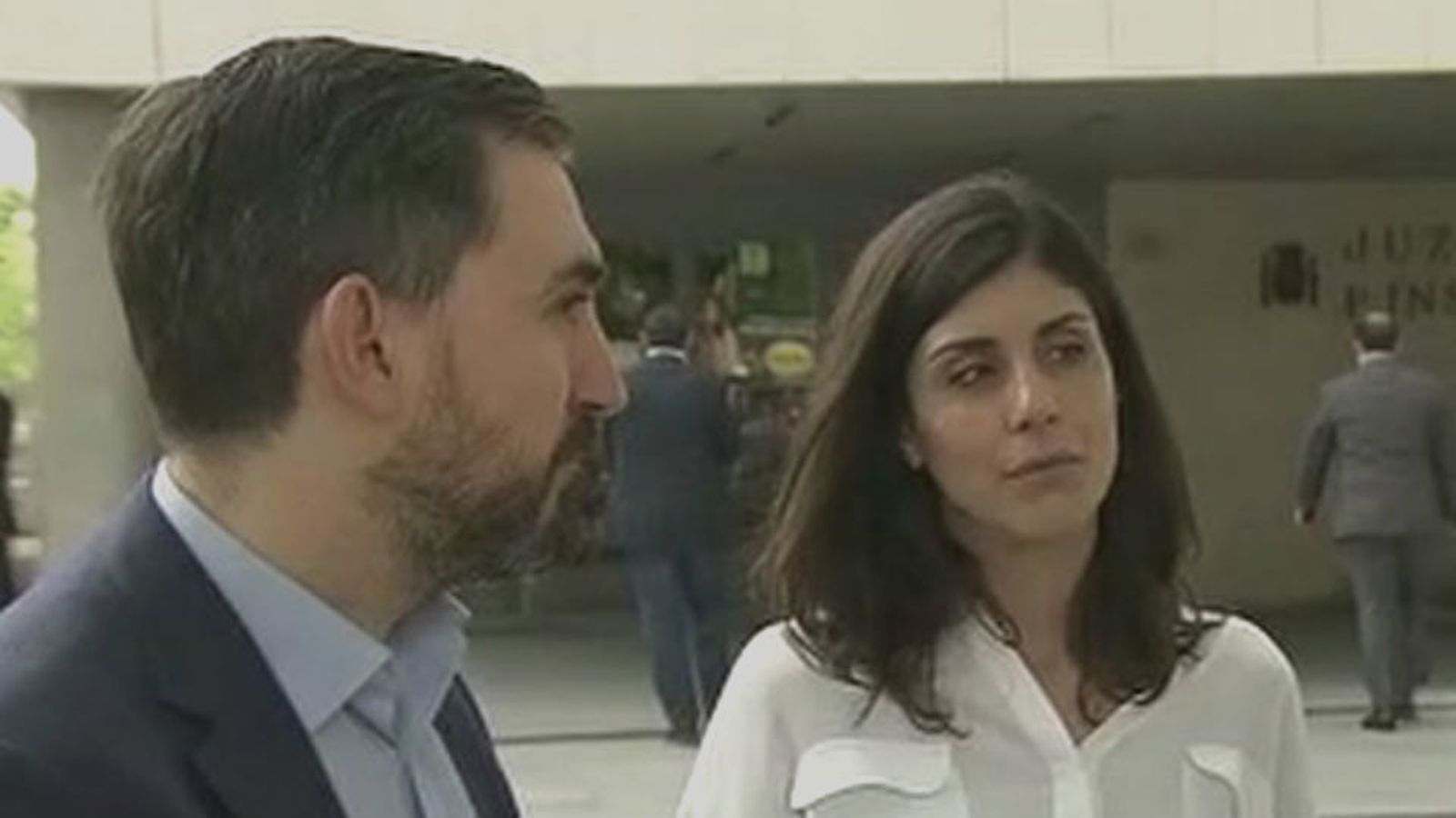 Ignacio Escolar y Raquel Ejerique