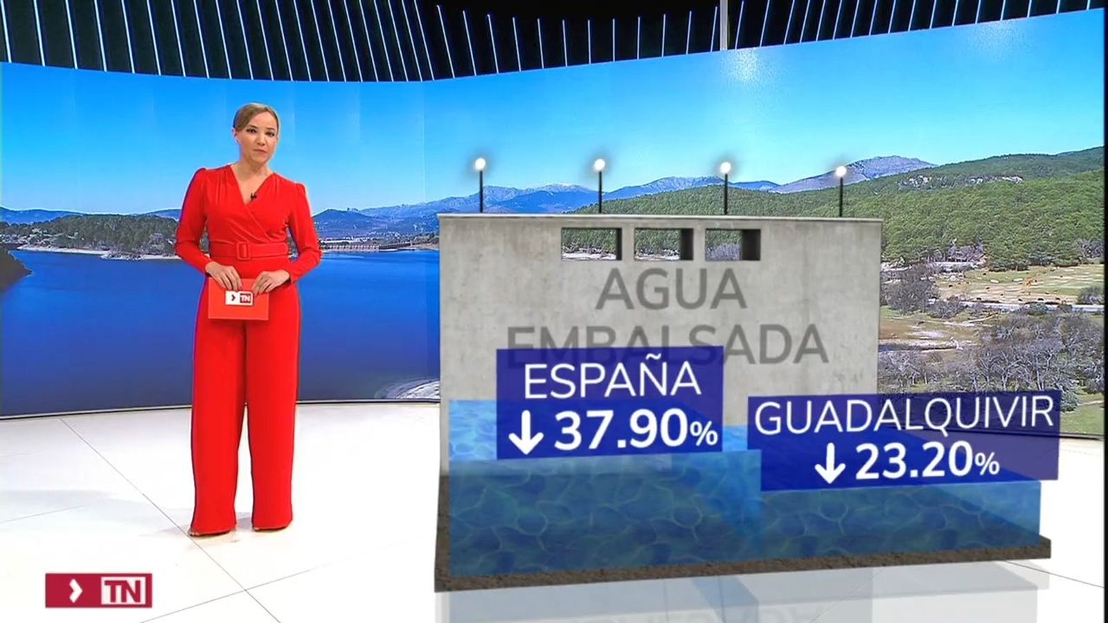 Los embalses vuelven a bajar