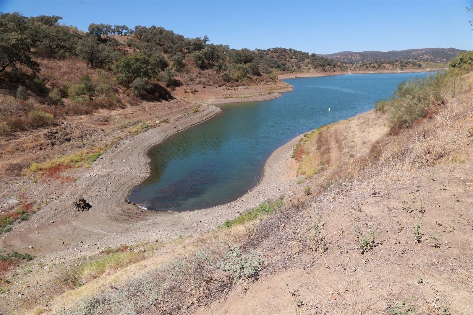 Los embalses vuelven a perder agua esta semana pese a las últimas tormentas y bajan hasta el 36,8% de su capacidad