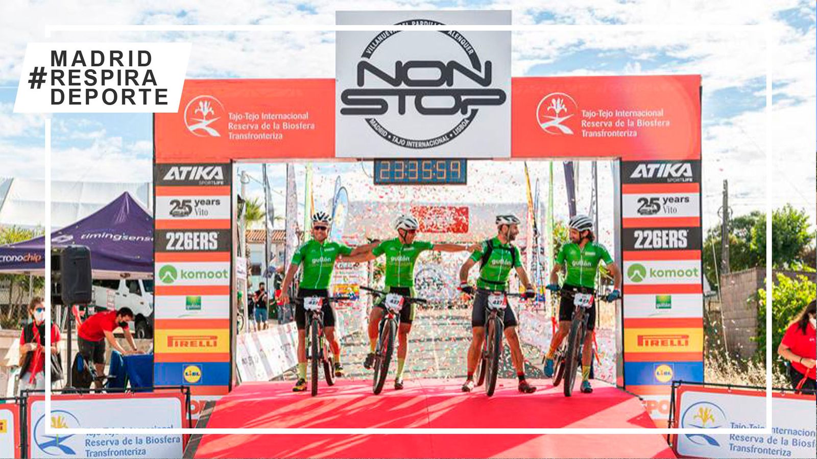 Non Stop Madrid-Tajo Internacional-Lisboa