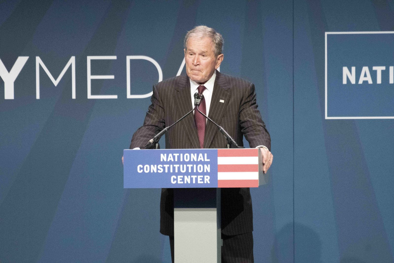 Bush condena por error la guerra de Irak librada bajo su mandato