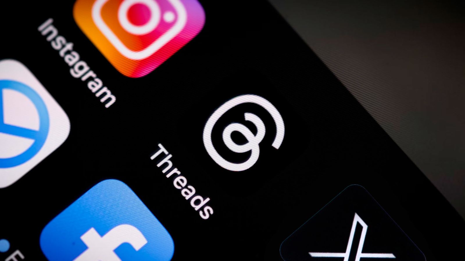 Aplicaciones en un teléfono móvil