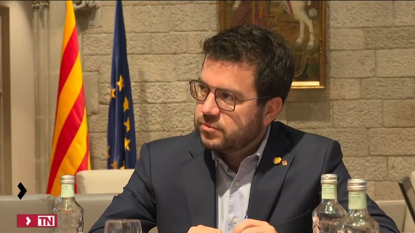 Aragonès consigue formar gobierno con exdirigentes del PSC, Podem y CDC