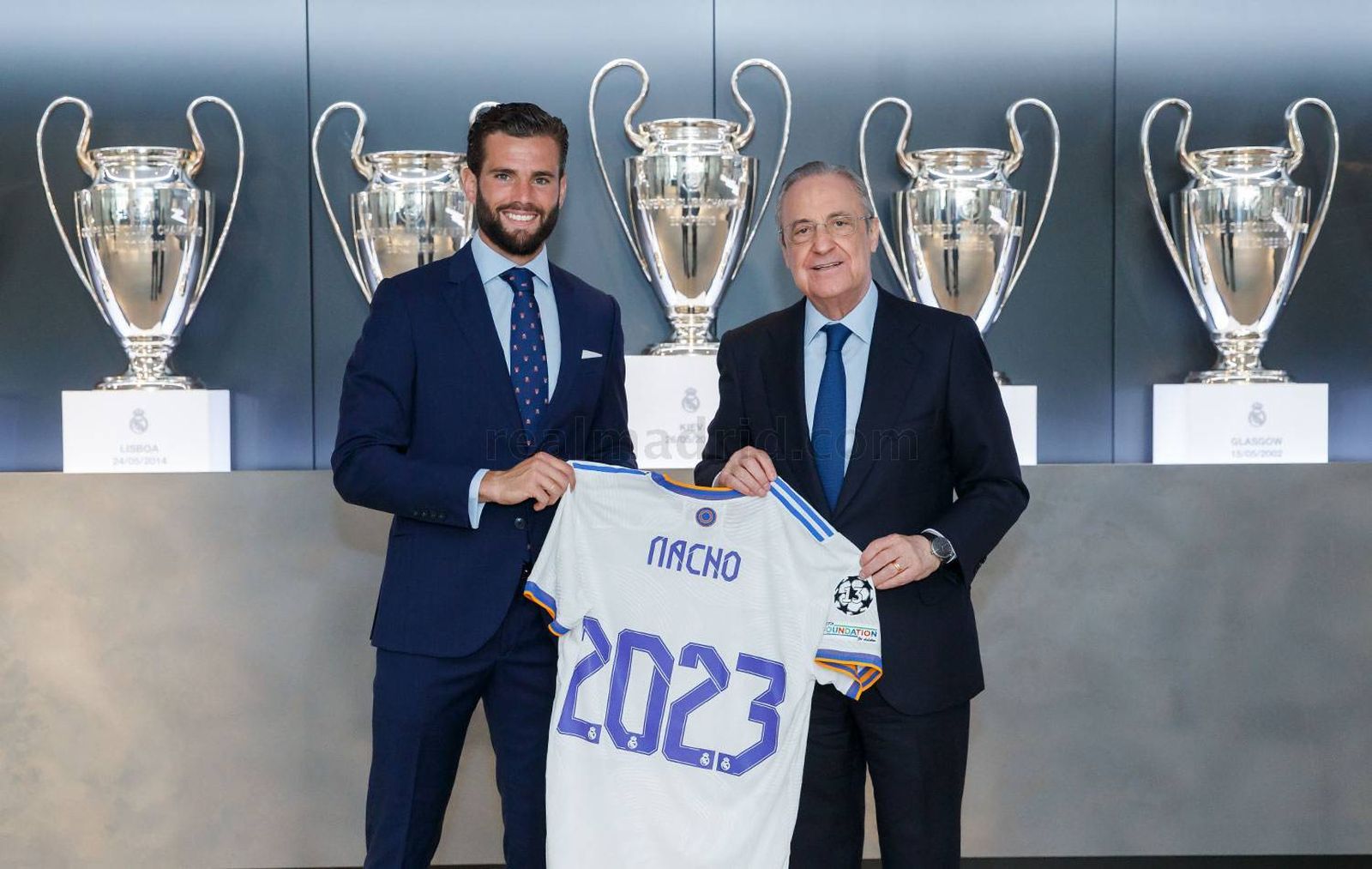 Nacho Fernández y Florentino Pérex