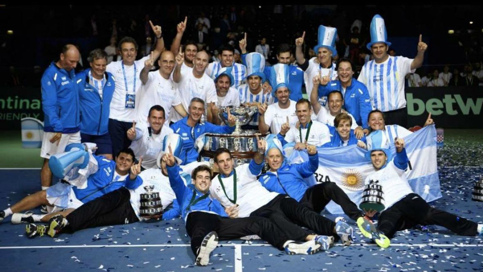Argentina, campeona de la Copa Davis