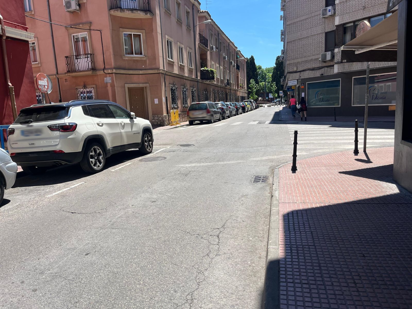 La calle Eras de San Isidro, en Alcalá de Henares