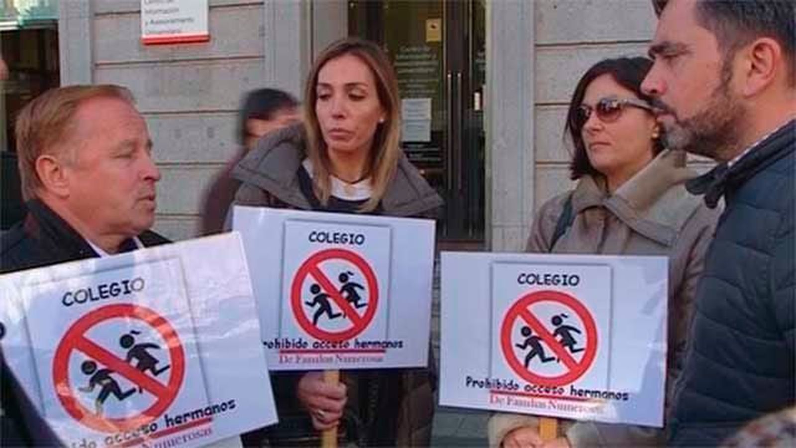Las familias numerosas piden más  facilidades para que todos los hijos estudien en un mismo centro