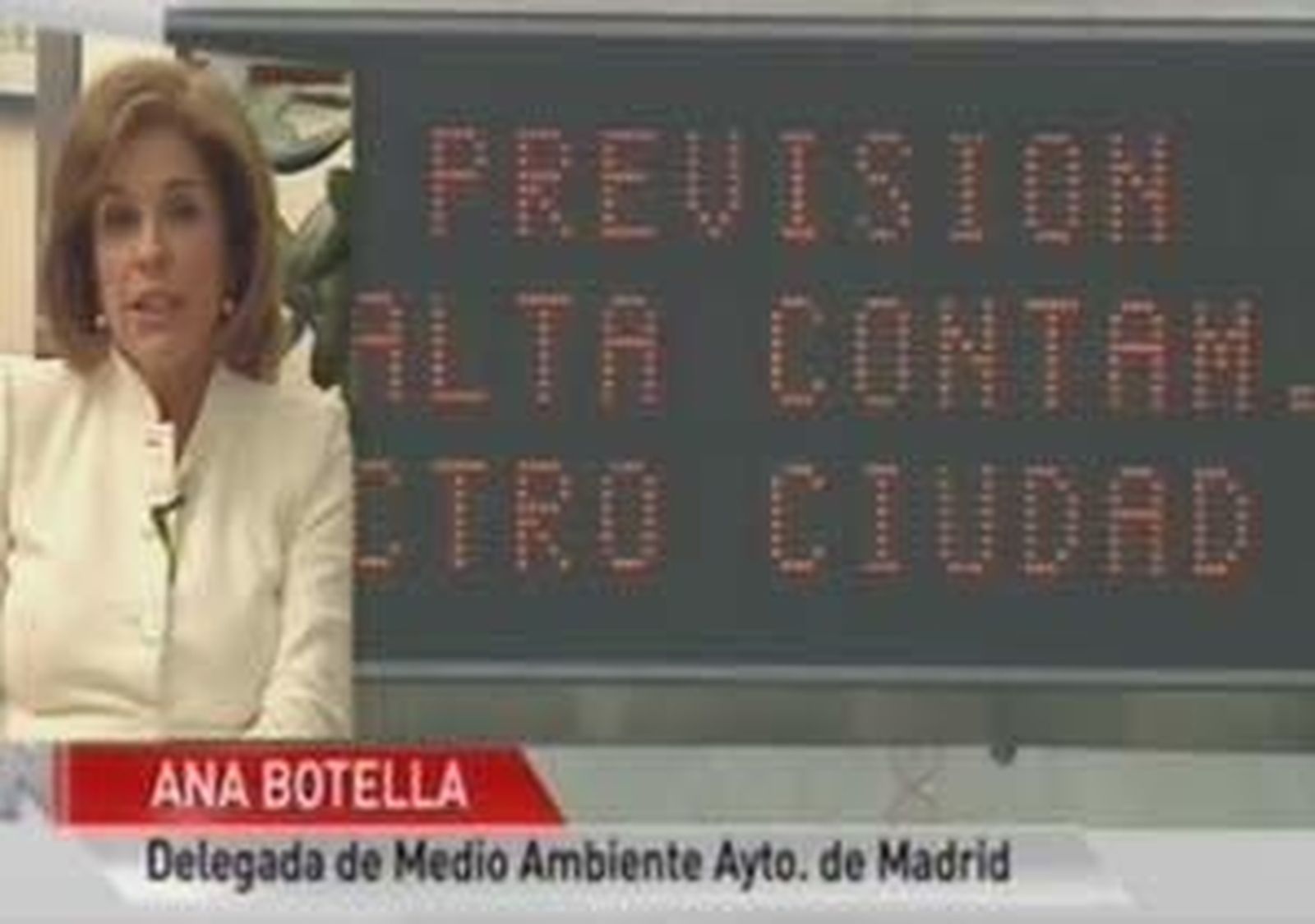 No hay riesgo en la contaminación del aire