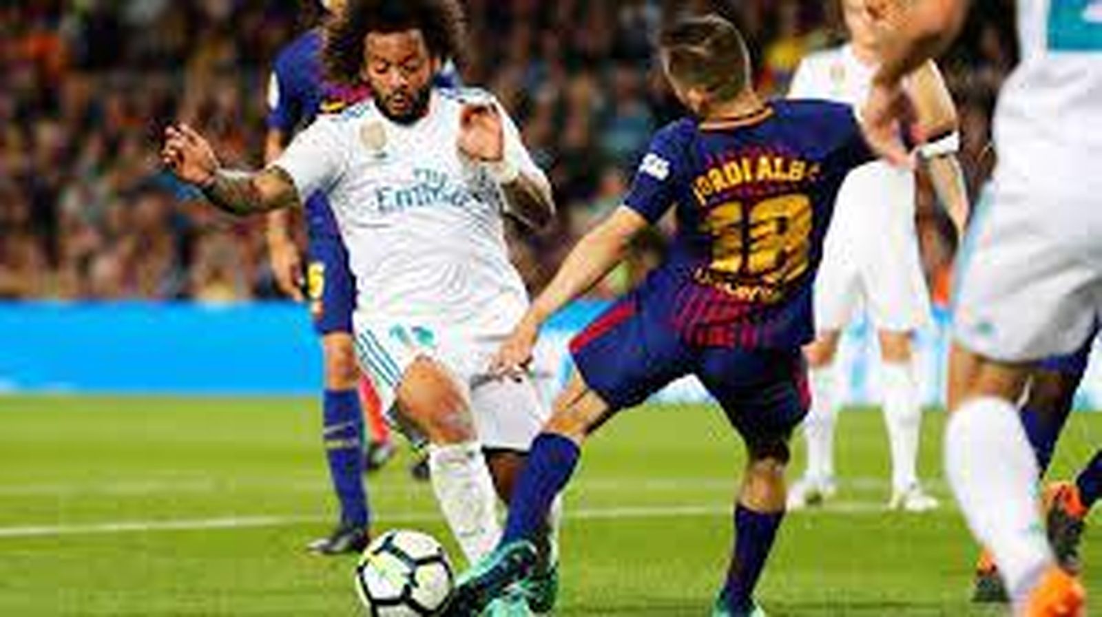 Marcelo ante el Barcelona