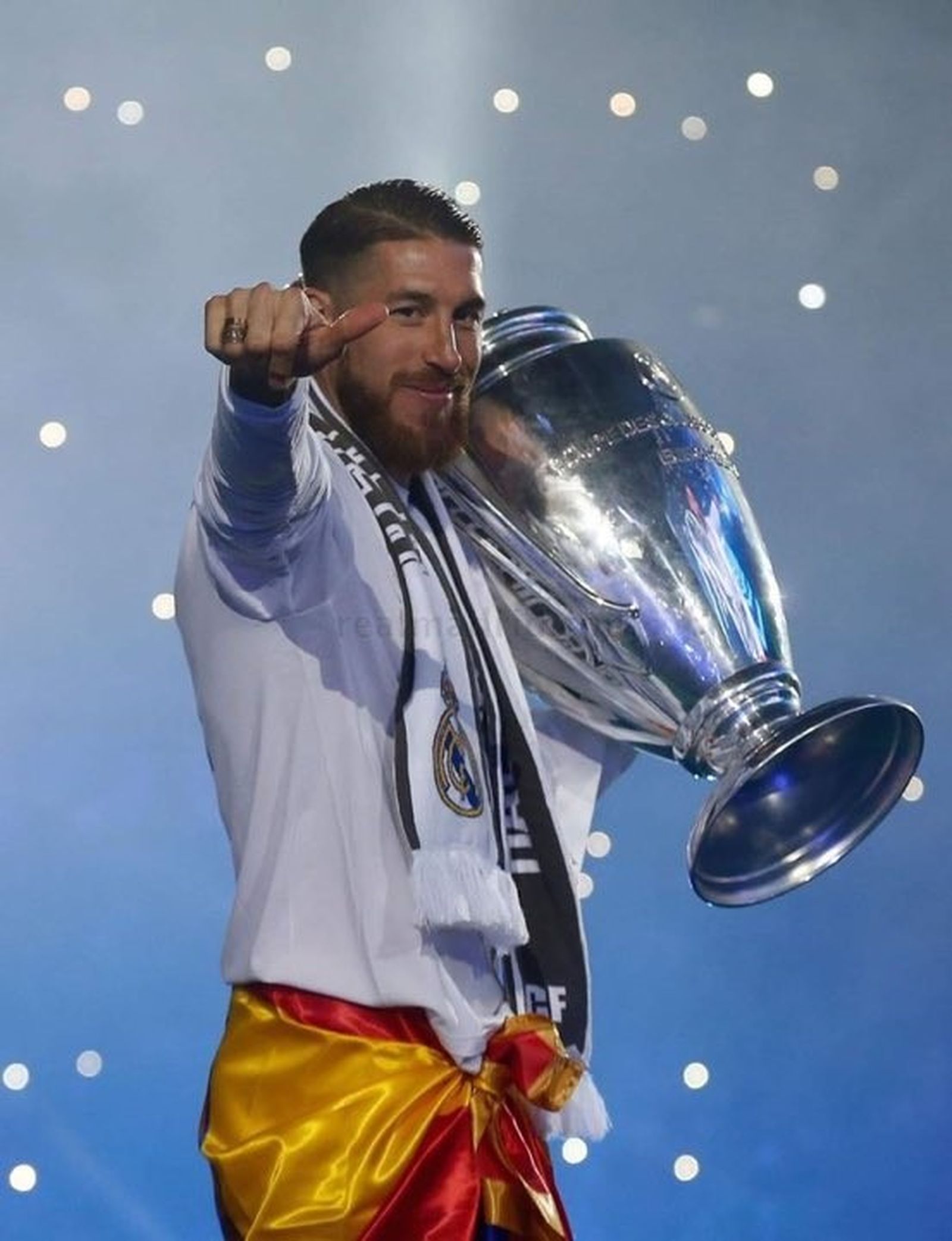 Sergio Ramos, ¡Oh capitán, mi capitán!