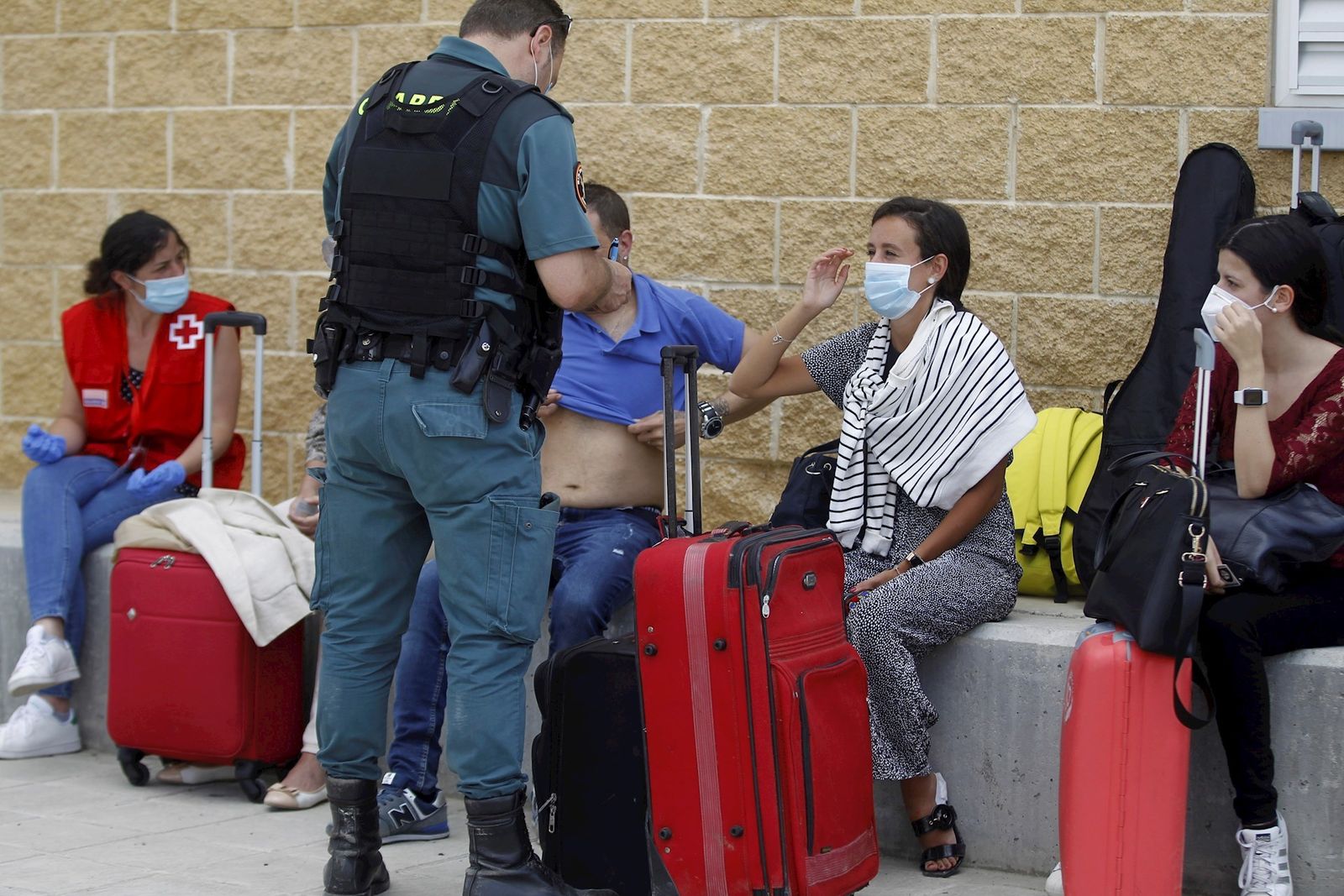 Pasajeros del Alvia accidentado
