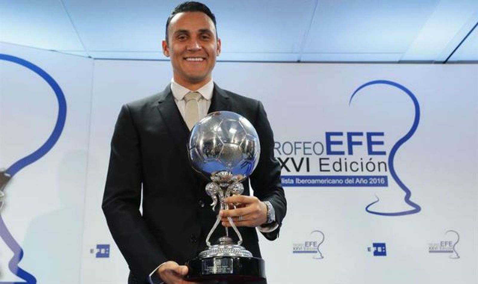 Keylor Navas, elegido 'Jugador Iberoamericano del Año'