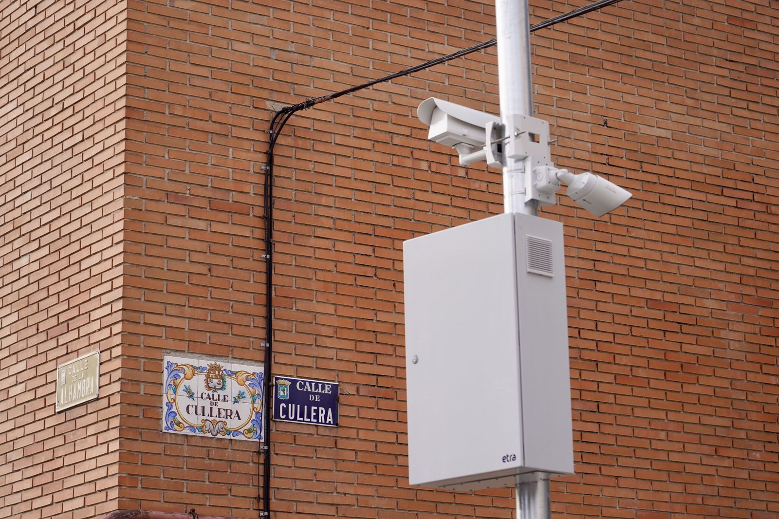Una red de 385 cámaras vigila las calles de Madrid