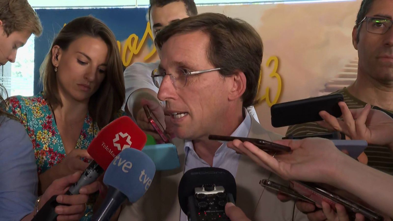 José Luis Martínez-Almeida, sobre las palabras del delegado del Gobierno en Madrid sobre Bildu