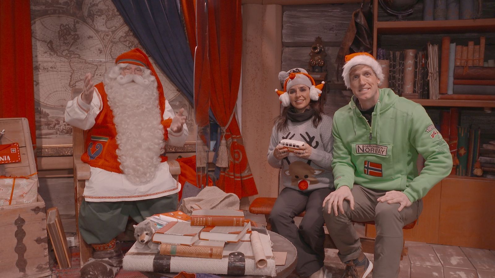 Carmen Alcayde y Óscar Martínez visitarán la casa de Papa Noel en Laponia.