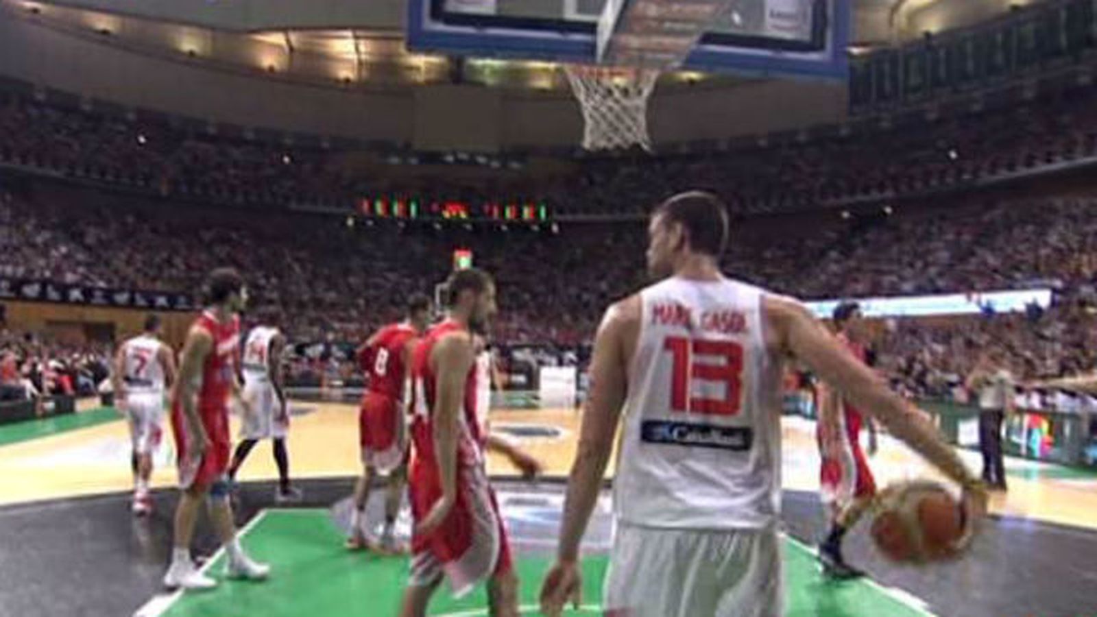82-64. A España le bastan los doce últimos minutos para arrollar a Croacia