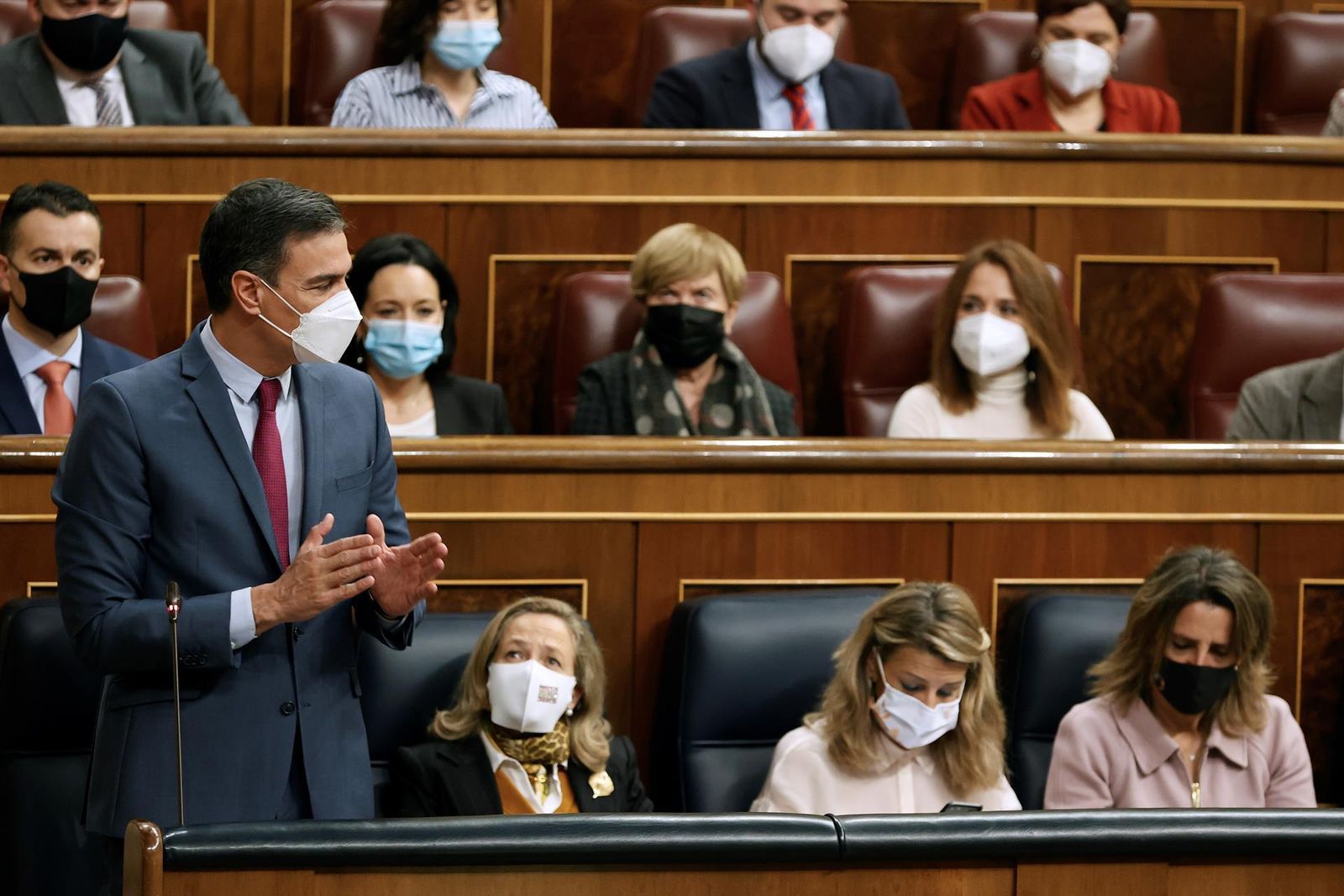 Pedro Sánchez en la Sesión de Control del Congreso de los Diputados