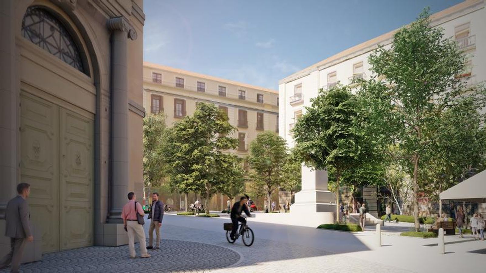 Proyecto de reforma de la plaza de Pontejos